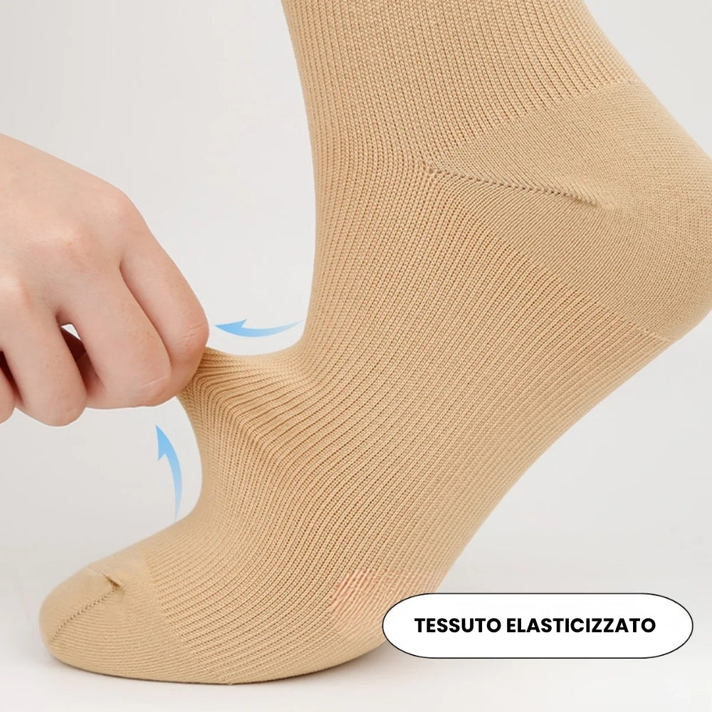 Calze a Compressione con Chiusura Zip
